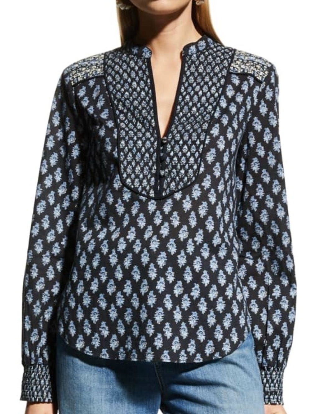 Cotton Blouse by Veronica Beard